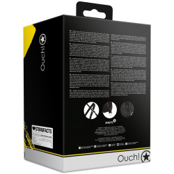 Ouch! Xtreme Camisole pour Bras Lace-Up Full Noire